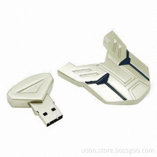 Metal USB Flash Drive with 1GB to 64GB Memory Capacities and Free Logo Printing